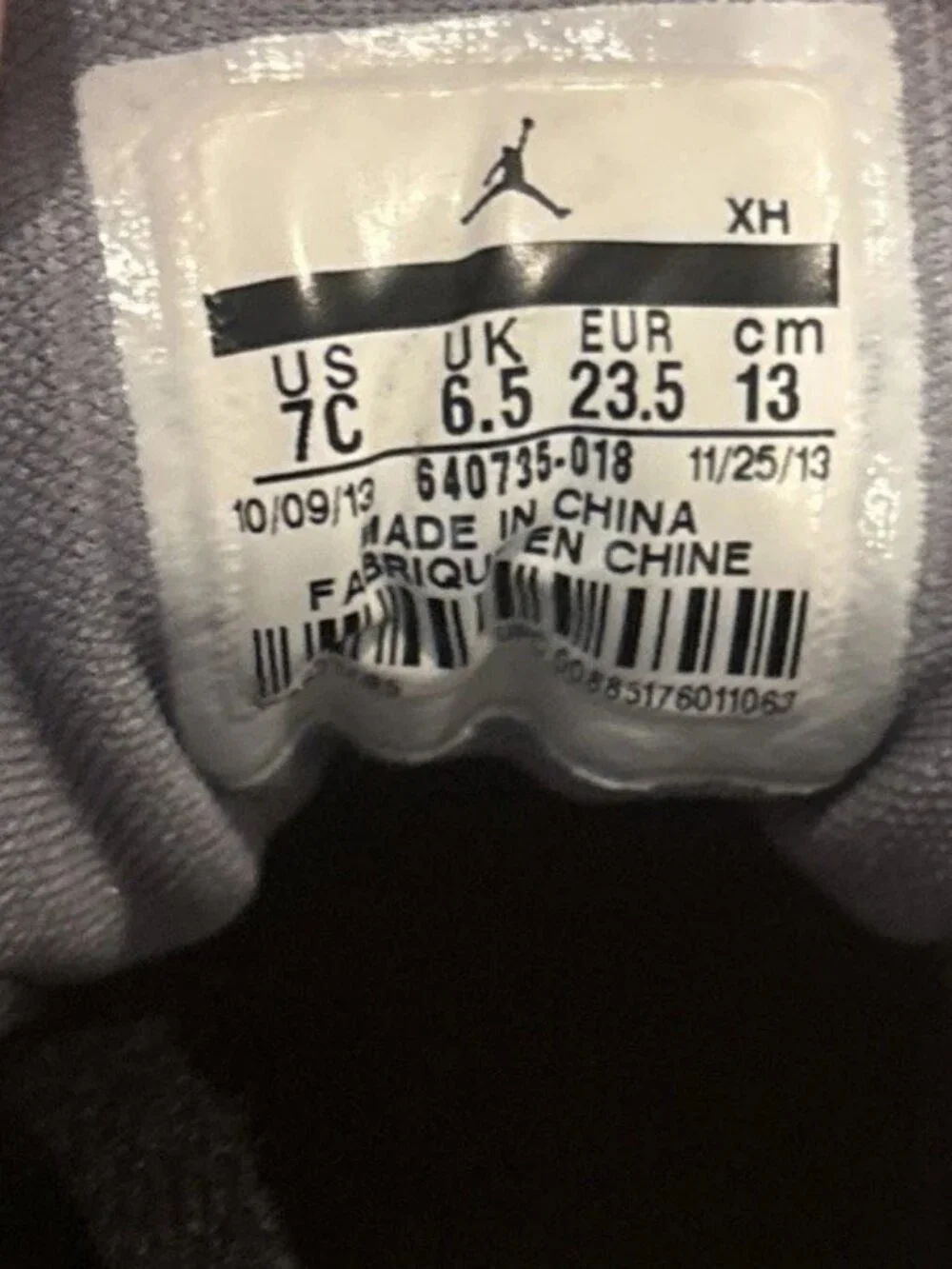 Air Jordan Retro 1 Kids Size 7C Sneakers Athletic Shoes